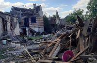 У будинку на Волині, який зруйнували уламки збитого ворожого безпілотника, мешкали переселенці з Харкова