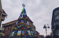 В Івано-Франківську відкрили "Ялинку перемоги" (ФОТО)