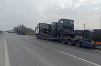 Польські фермери вдруге заблокували на кордоні вантажівки для ЗСУ