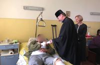 Глава УГКЦ Святослав Шевчук відвідав військових в тернопільському шпиталі