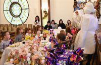 В Івано-Франківську організували свято Миколая для дітей загиблих героїв