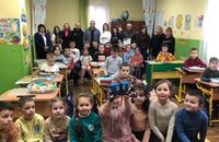 Школярі Трускавця здали на макулатуру 12 тон книжок російською мовою