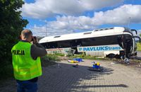 У Польщі перекинувся пасажирський автобус, в якому їхали 56 українців
