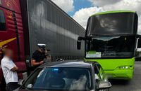 Польські поліцейські затримали п’яного водія автобуса з України