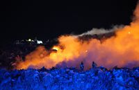 Ужгород іде шляхом Львова: горить міське сміттєзвалище