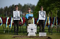 На Київщині під проводом єврея перепоховали останки голови ОУН Мельника